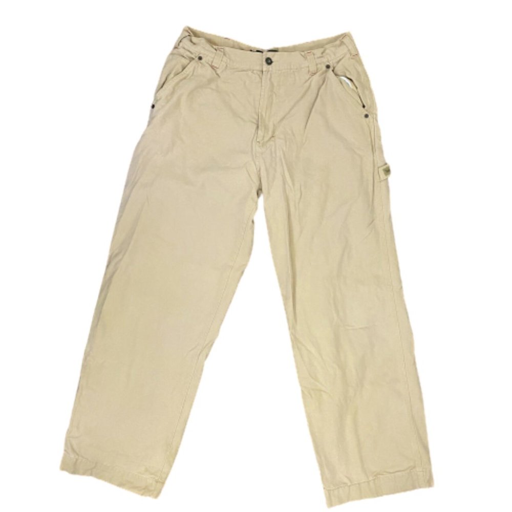 Timberland Men's STRAIGHT FIT Brown Cargo Pants
